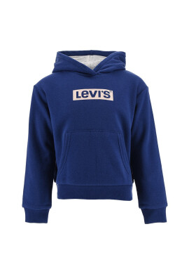Levi's Детски суичър в тъмносиньо с качулка с принт - Pepit.bg