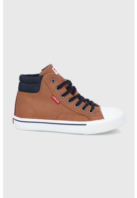 Levi's Детски високи кецове в кафяво - Pepit.bg