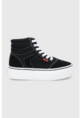 Levi's Детски високи кецове в бяло - Pepit.bg