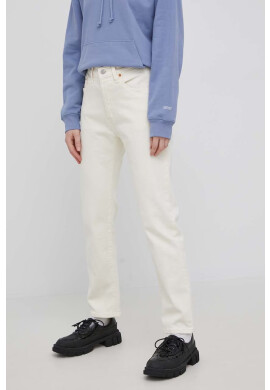 Levi's Дънки 501 Crop дамски с висока талия - Pepit.bg