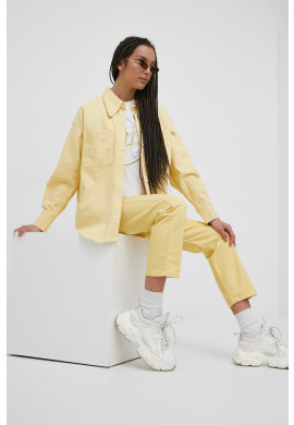 Levi's Дънки 501 Crop дамски с висока талия - Pepit.bg