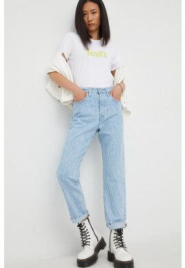Levi's Дънки 501 Crop с висока талия - Pepit.bg