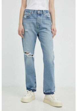 Levi's Дънки 501 Crop с висока талия - Pepit.bg