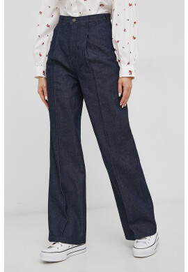 Levi's Дънки xFelix дамски в тъмносиньо с висока талия - Pepit.bg