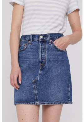 Levi's Дънкова пола къс модел със стандартна кройка - Pepit.bg