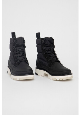 Levi's Кубинки дамски в черно с платформа - Pepit.bg
