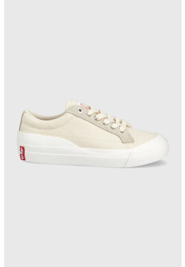Levi's Ниски кецове Ls1 Low S дамски в бежово - Pepit.bg