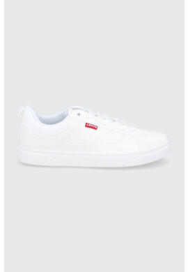 Levi's Обувки в бяло с равна подметка - Pepit.bg