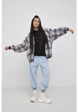 Levi's Памучен панталон дамски с изчистен дизайн - Pepit.bg