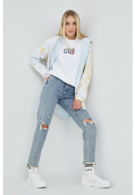 Levi's Памучен суичър в бяло с принт - Pepit.bg