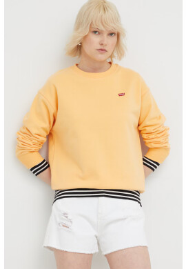Levi's Памучен суичър в бяло с принт - Pepit.bg
