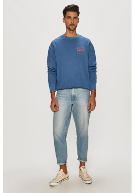 Levi's Памучен суичър мъжки с изчистен дизайн - Pepit.bg