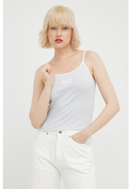 Levi's Памучен топ в сиво - Pepit.bg