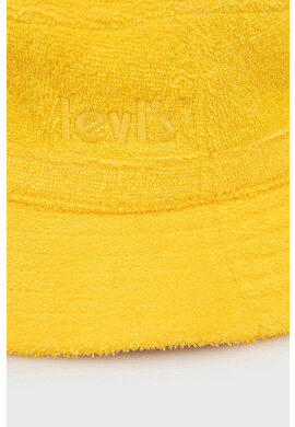 Levi's Памучна капела в жълто от памук - Pepit.bg