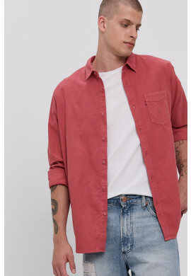 Levi's Памучна риза мъжка със свободна кройка - Pepit.bg