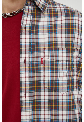Levi's Памучна риза мъжка със стандартна кройка с класическа яка - Pepit.bg