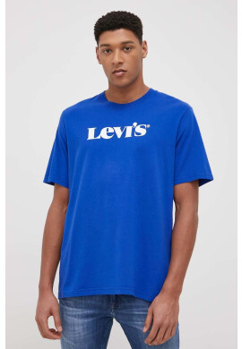 Levi's Памучна тениска с изчистен дизайн - Pepit.bg