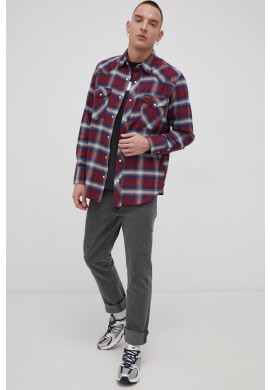 Levi's Памучна тениска в черно с принт - Pepit.bg