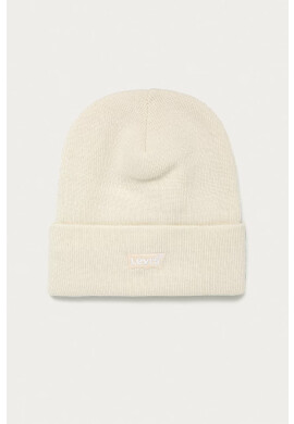 Levi's Шапка в бяло с принт - Pepit.bg