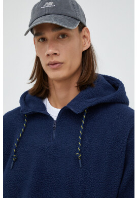 Levi's Суичър в тъмносиньо с качулка с изчистен дизайн - Pepit.bg