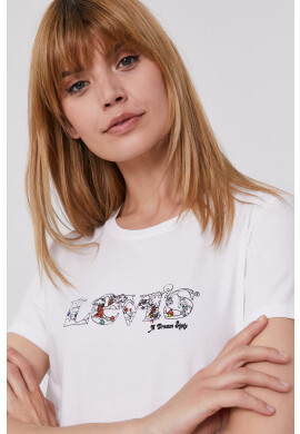 Levi's Тениска дамска в бяло - Pepit.bg