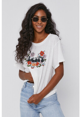 Levi's Тениска дамска в бяло - Pepit.bg