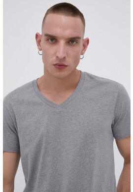 Levi's Тениска мъжка в сиво с изчистен дизайн - Pepit.bg