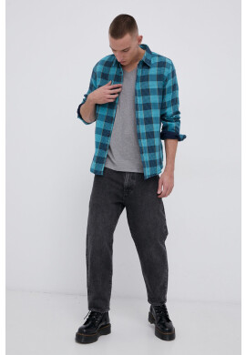 Levi's Тениска мъжка в сиво с изчистен дизайн - Pepit.bg