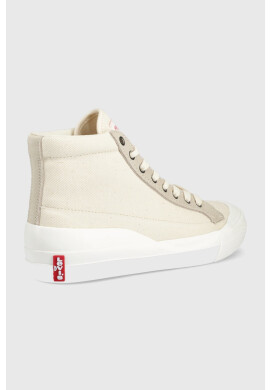 Levi's Високи кецове Ls1 High S дамски в бежово - Pepit.bg