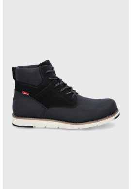 Levi's Високи обувки мъжки в черно - Pepit.bg