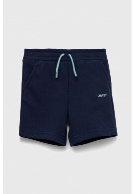 Levi's Бебешки шорти в синьо с изчистен дизайн - Pepit.bg