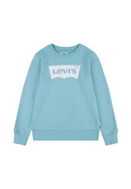 Levi's Бебешки суичър в тюркоазено с принт - Pepit.bg