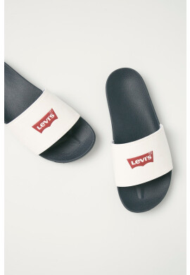 Levi's Чехли мъжки в бяло - Pepit.bg
