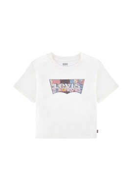 Levi's Детска памучна тениска в бяло - Pepit.bg