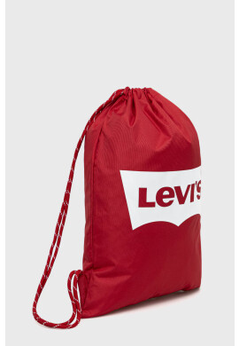 Levi's Детска раница в червено с принт - Pepit.bg