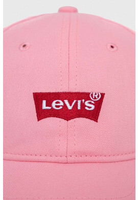 Levi's Детска шапка в розово с апликация - Pepit.bg