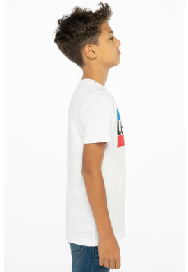 Levi's Детска тениска в бяло с принт - Pepit.bg