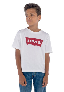 Levi's Детска тениска в бяло с принт - Pepit.bg