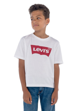 Levi's Детска тениска в бяло с принт - Pepit.bg