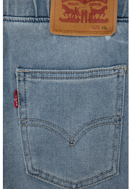 Levi's Детски дънков къс панталон - Pepit.bg