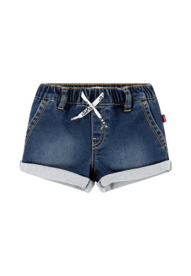 Levi's Детски къси панталони в тъмносиньо с изчистен дизайн - Pepit.bg