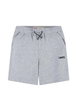Levi's Детски къси панталони в сиво с изчистен дизайн - Pepit.bg