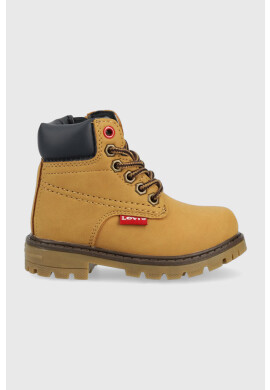 Levi's Детски зимни обувки в жълто - Pepit.bg