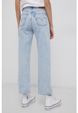 Levi's Дънки Ribcage Straight Ankle дамски с висока талия - Pepit.bg