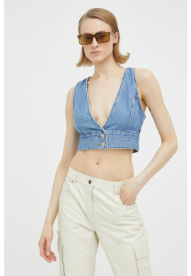 Levi's Дънков топ в синьо - Pepit.bg