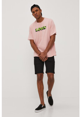 Levi's Дънкови Къс панталон мъжки в черно - Pepit.bg