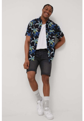 Levi's Дънкови къси панталони мъжко в сиво - Pepit.bg