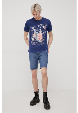 Levi's Дънкови къси панталони в тъмносиньо - Pepit.bg
