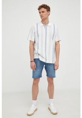 Levi's Дънкови къси панталони в тъмносиньо - Pepit.bg