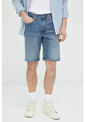 Levi's Дънкови къси панталони в тъмносиньо - Pepit.bg